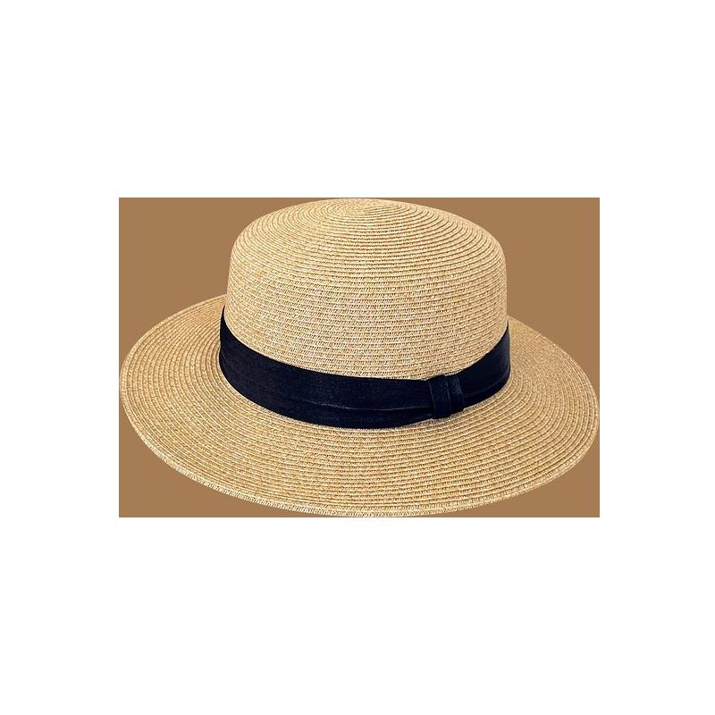 Women's Large Brim Straw Hat Sunscreen Summer Hat Beachside Sandaled Anti-Uv Sun Cap Casual Outdoor Straw Woven Cap