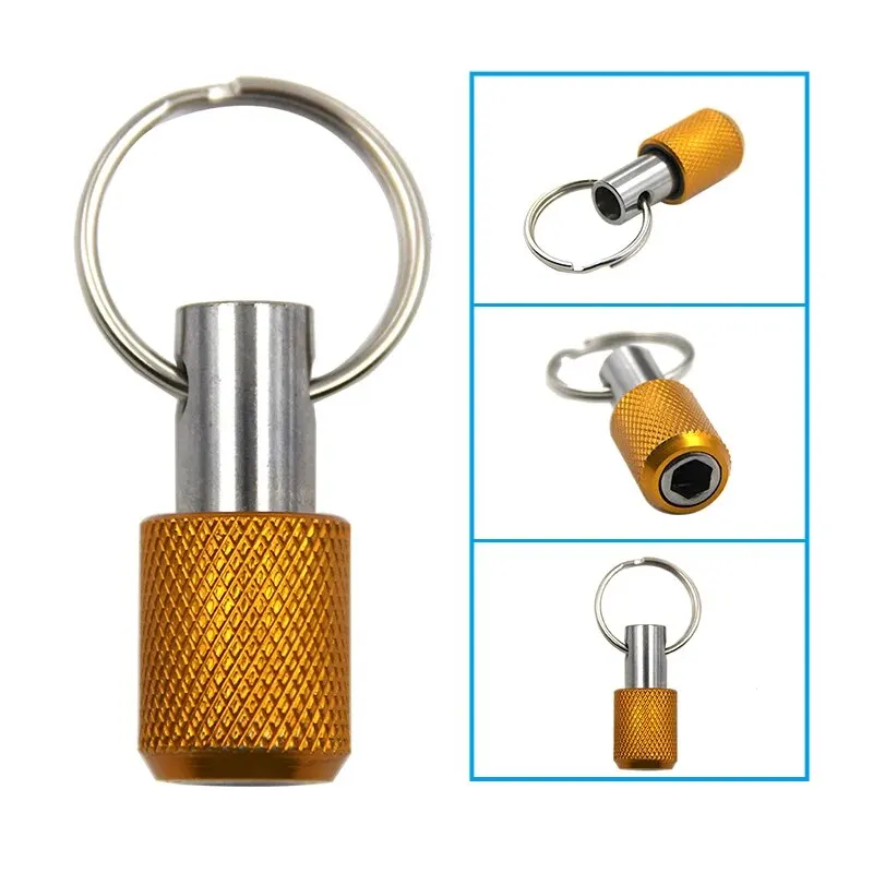 Cor Chaveiro Troca Rápida Extensão Rod, 1/4 Hexagonal Handle, Chave De Fenda Cabeça, Quick Release Sleeve, Conversão Tool Set, 5 pcs