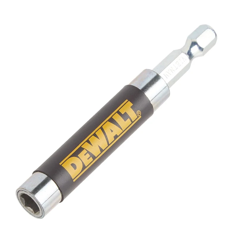 DEWALT DW2054 ไดรฟ์แม่เหล็กขนาดกะทัดรัดท่องเที่ยวเจาะ Bit Hex Shank 6.35 มม.ไขควงไฟฟ้าขนาดกะทัดรัด Self Retracting Guide Sleeve