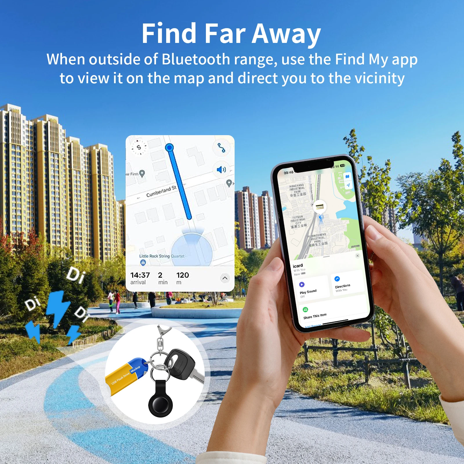 การรักษาความปลอดภัย แท็ก GPS บลูทูธ ขึ้นอยู่กับ Apple Find My app Anti-lose Tracker เสียง ค้นหาการแจ้งเตือนข้อความ อุปกรณ์เตือนภัย Key Finder