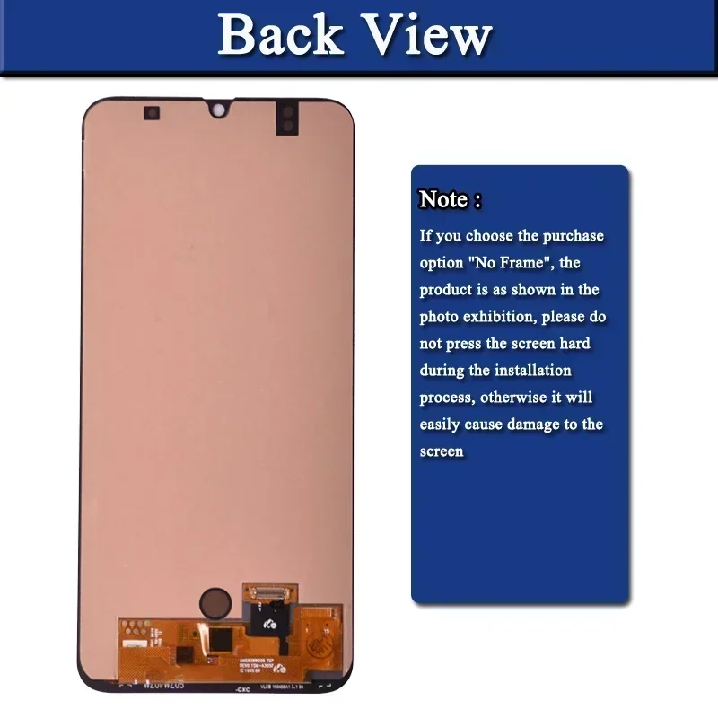 Super Amoled For Samsung A50 A505 A505F A505FN A505GN A505FM LCD Display with Touch Screen Digitizer Assembly