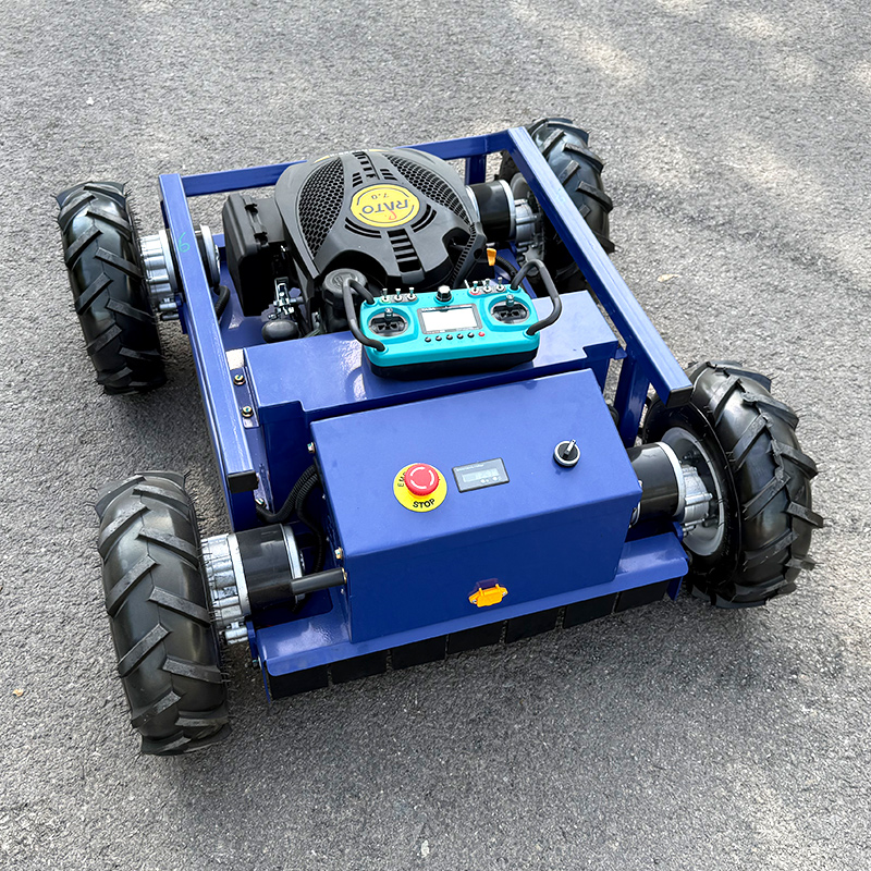Aangepaste gratis verzending deurafstandsbediening 550 mm grasmaaier draadloze grasmaaier mini robot grasmaaier prijzen