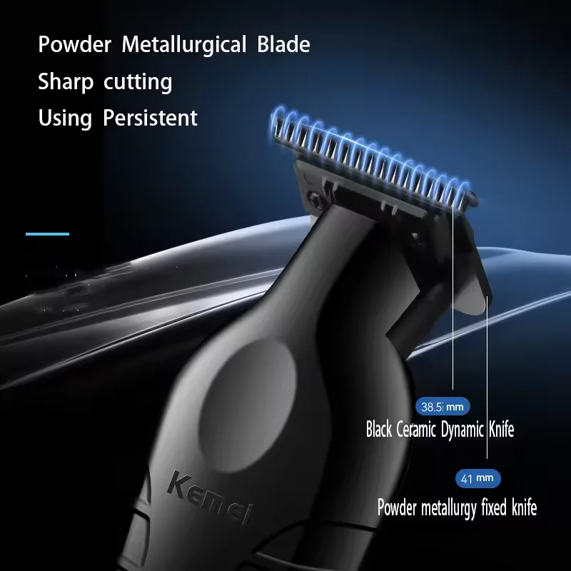 Kemei-Kit de cortadora de pelo KM-2296 KM-2299, Afeitadora eléctrica para hombre, máquina cortadora de pelo profesional