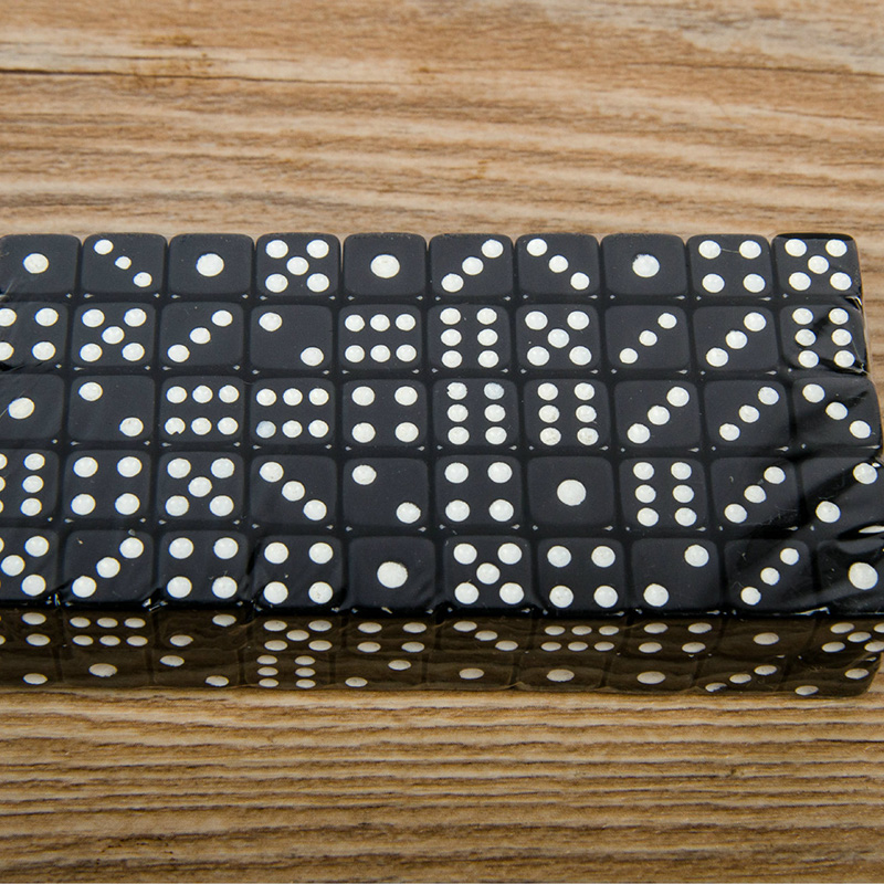 Квадратные настольные кости, 50 шт., 8 мм, 10 мм