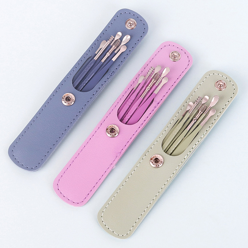 Ear Cleaner Wax Pickers Earpick Wax Remover Curette Ear Pick Cleaner Kit Spoon Care Ear Clean Tool