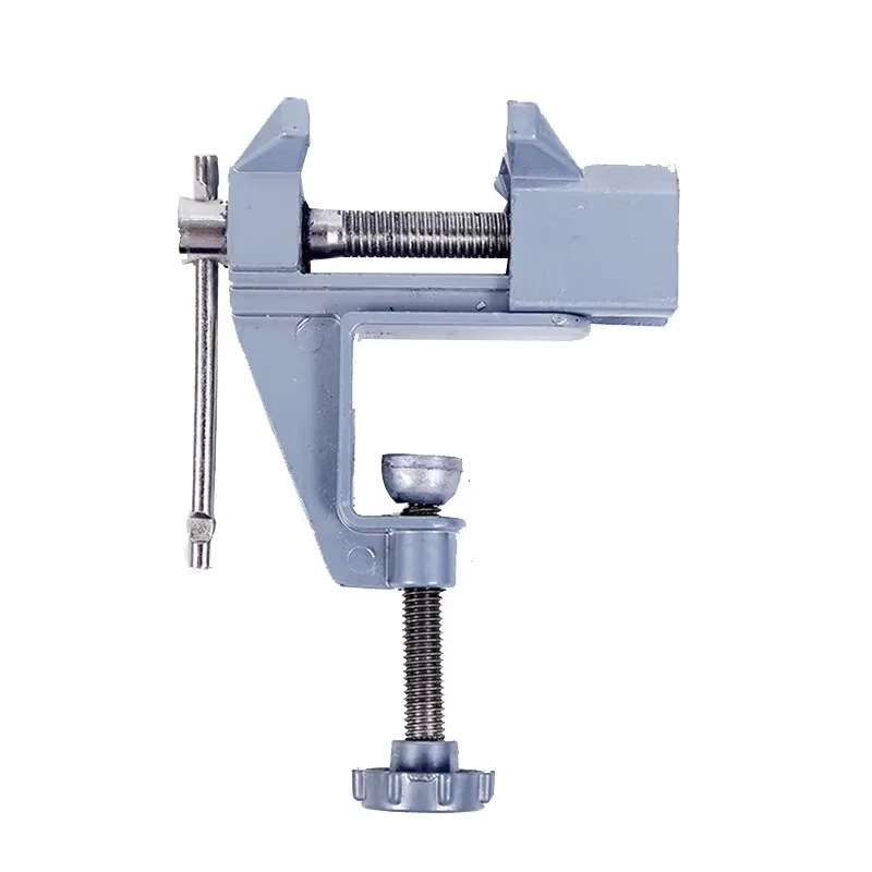 1pc mini torno de mesa de alumínio braçadeira de trabalho multifuncional para reparo de jóias artesanato diy