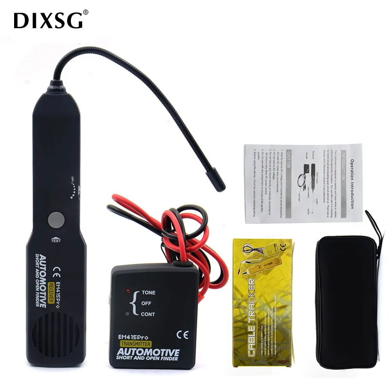 EM415PRO Автомобильный короткий кабельный трекер и открытый провод Finder Универсальный EM415 PRO 6-42 В DC Find Автомобильная схема короткого замыкания