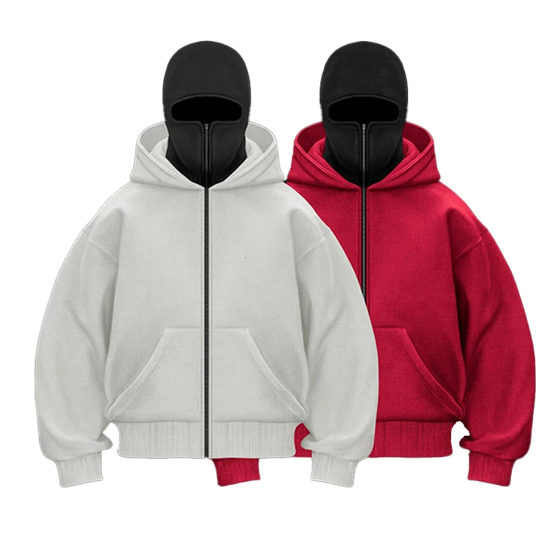 Felpa con zip e cappuccio dal design semplice per uomo donna autunno inverno stile coppia abbinata