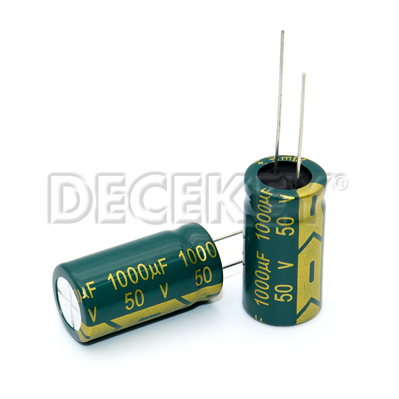 10pcs/lot Low ESR/Impedance high frequency 25V 35v 50v 1000UF aluminum electrolytic capacitor Tolerance 20%
