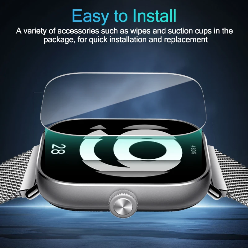 Szkło hartowane do inteligentnego zegarka Xiaomi Redmi Watch 4 HD Screen Protector Anti-Scratch do Mi Redmi Watch 4 Prottiecve Film