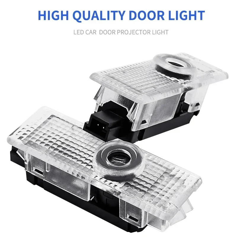 2X LED puerta de coche bienvenida lámpara de cortesía proyector de luz para BMW X5 E70 E60 F10 F20 F30 X3 X6 Z E90 E92 E83 E87 E46 3 5 6 7 series