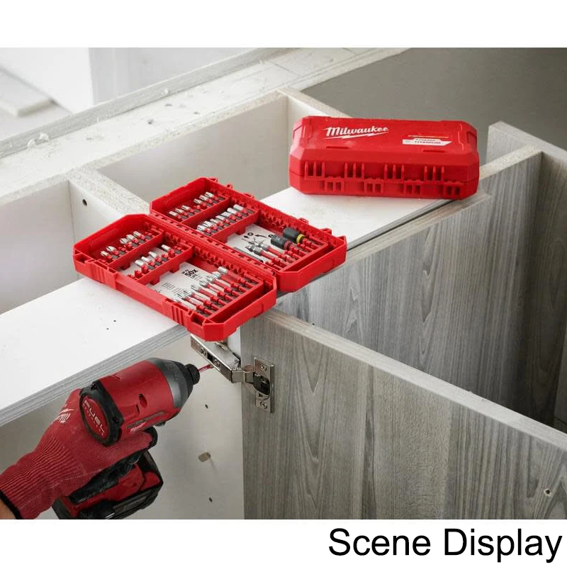 Milwaukee Original Small/Medium/Large ToolBox Case Rows Driver Accessories Multifunctional Storage Tool Accessories