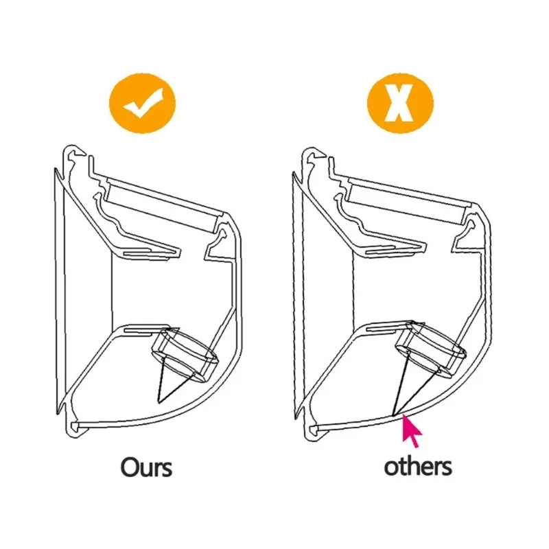 Accessoire de rechange de réparation de valves à bec de canard pour tire-lait portable S9/S12