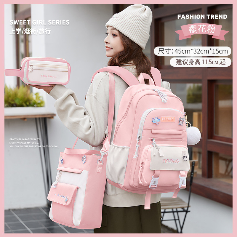 子供女の子バックパック小学校中学校バッグ女の子子供キッズランドセルバックパック新 2025 新学期ガールギフト