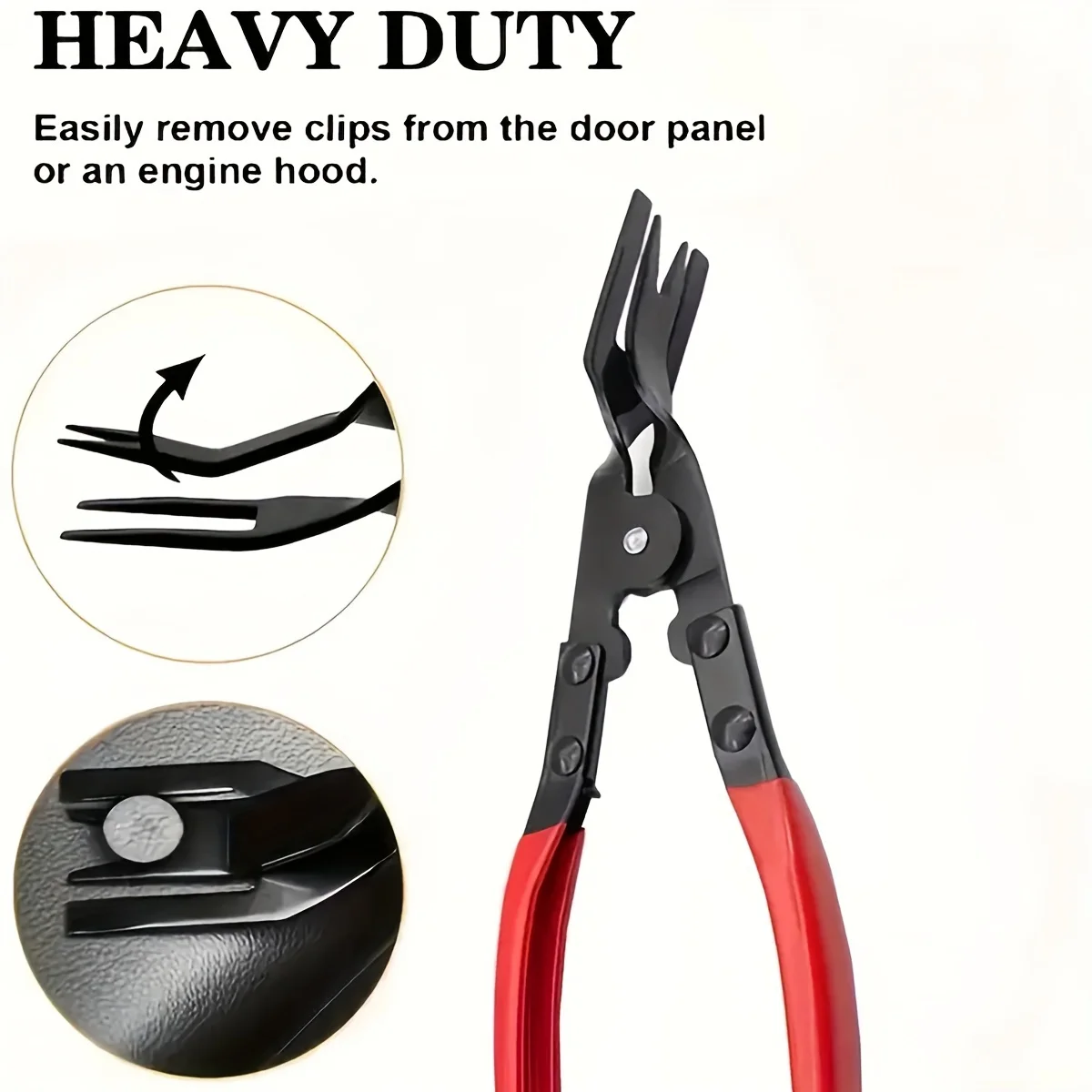 Fastener Remover รถ Trim Rivet Removal Pry เครื่องมือชุดซ่อมสําหรับยานยนต์แผงประตู,เบาะ,แดชบอร์ด,ตัวยึดพลาสติก
