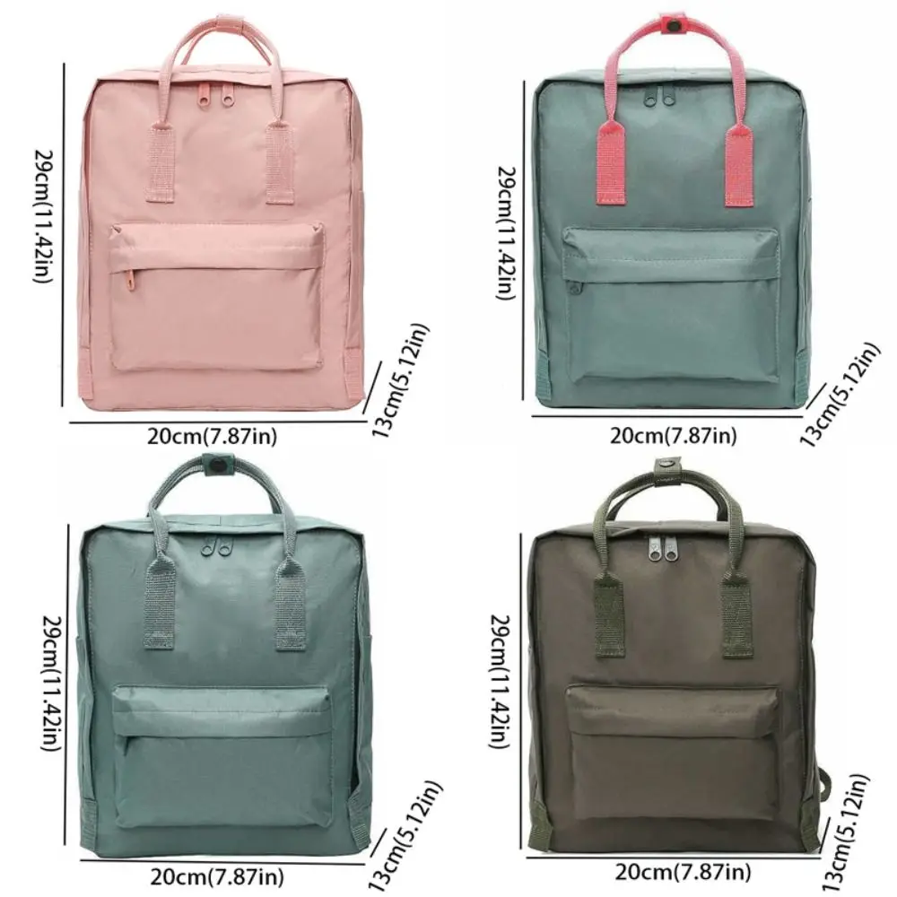 Nylon Material Unisex Backpack Large Capacity Top Buckle Travel Backpack Three-Use Design Waterproof Mountaineering Backpack