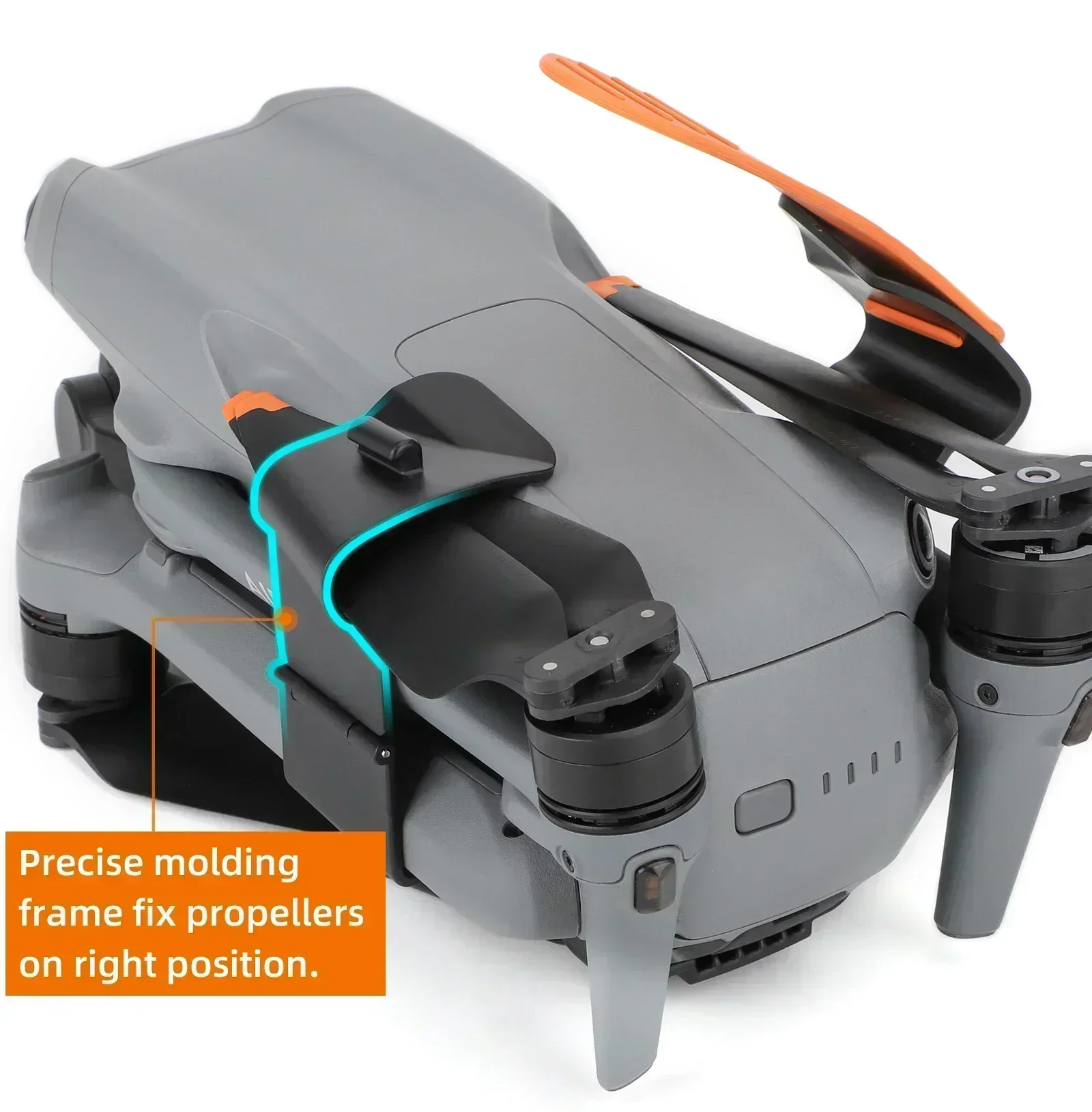 Propeller Halter Für DJI Air 3/3S Propeller Stabilisator Requisiten Festen Schutz Prop Klinge Strap Schutz für Air 3 Drone Zubehör