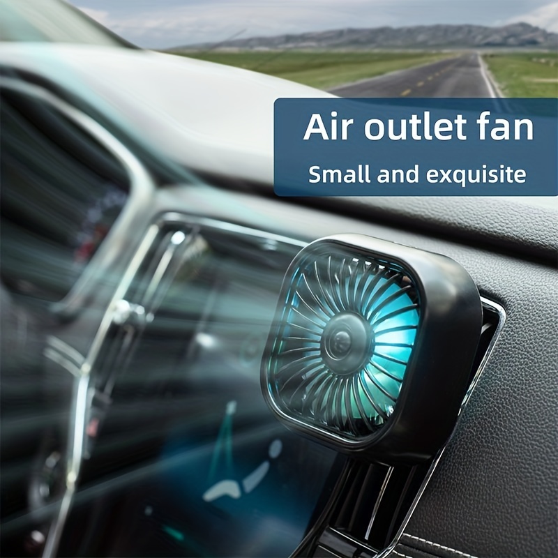 Amagi-Mini Ventilador de Ventilação, Arrefecimento de Alta Velocidade, Energia Eficiente, Alimentado por USB, Portátil, Cores Vibrantes, Fácil Instalação