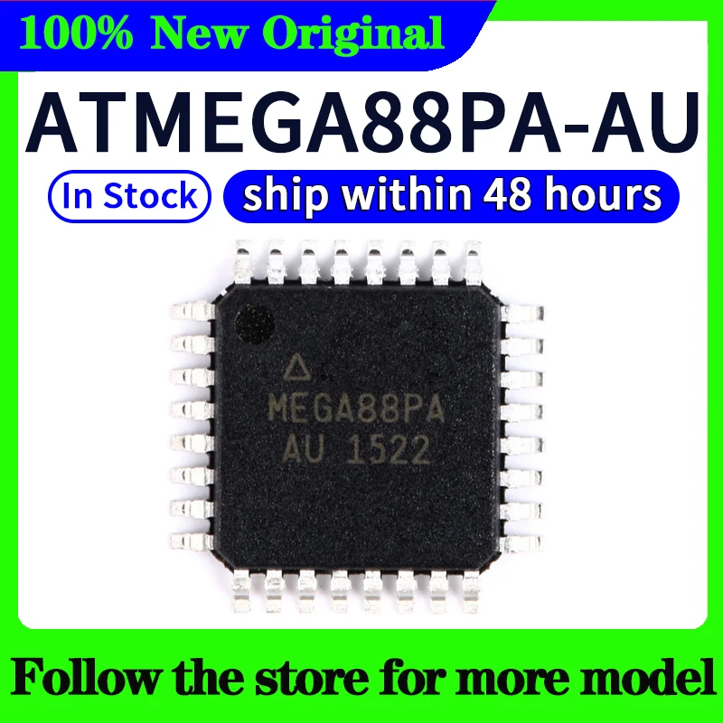 ATMEGA88PA-AU ATMEGA88PV-10AU ATMEGA88A-AU ATMEGA88-20AU ATMEGA88V-10AU ATMEGA48PV-10AU ATMEGA48PA-AU ATMEGA48V-10AU ATMEGA48A-A