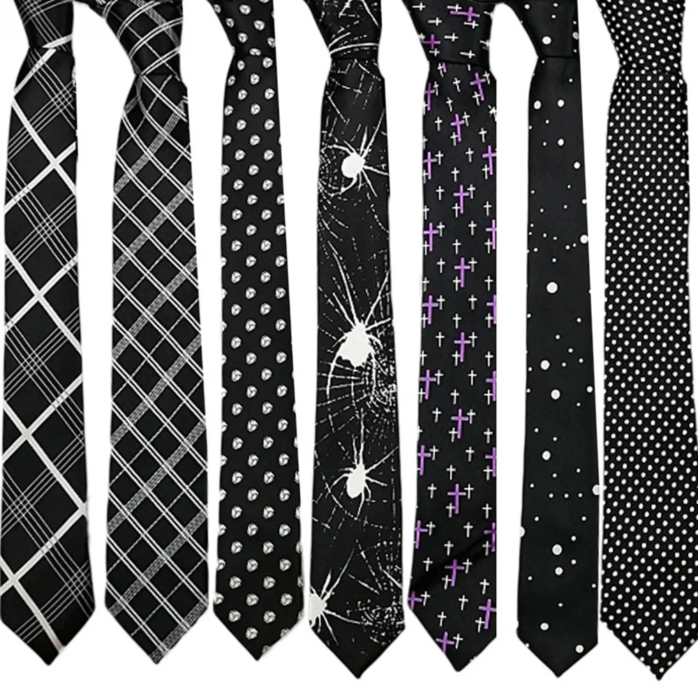 5CM Notes de musique classiques imprimé cravate soyeuse cravates étroites mince lisse Piano guitare cravate Simple à la mode unisexe cravates cadeau