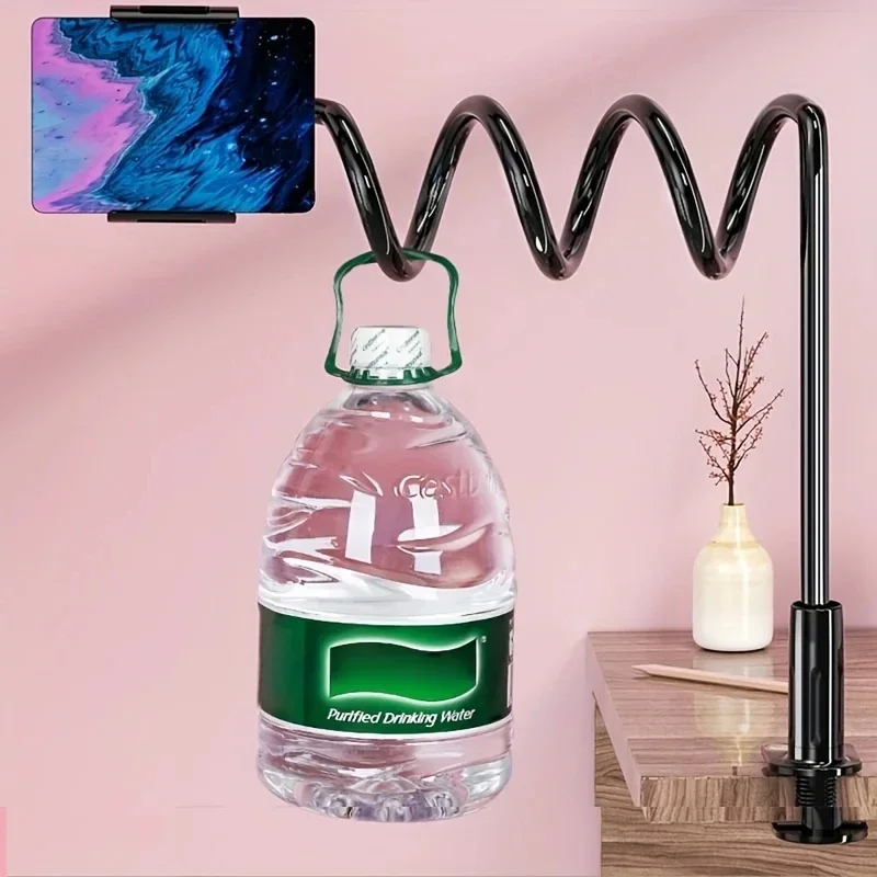 70 ซม.แท็บเล็ต Mount สําหรับเตียงโต๊ะผู้ถือโทรศัพท์ยืดหยุ่นยาวแขน CLAMP แท็บเล็ตสําหรับ iPad Samsung Xiaomi 4.7-11 นิ้ว