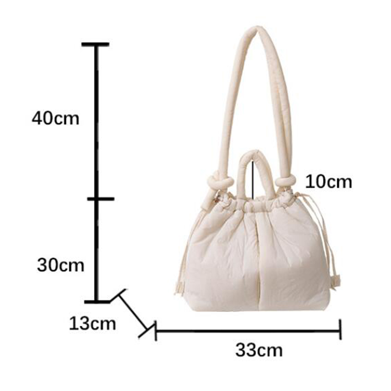 Bolso de hombro de tela de moda coreana, bandolera de Dacron suave, Mini bolsos de mano para mujer, bolsos y monederos para las axilas