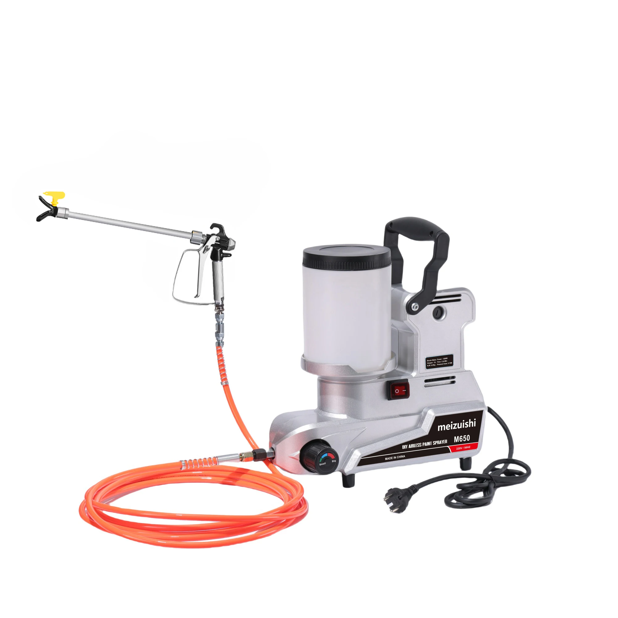 Multifunctional 1200W Airless Paint Sprayer Machine 2L Small Portable Electric Spray Gun High Power Home Painting