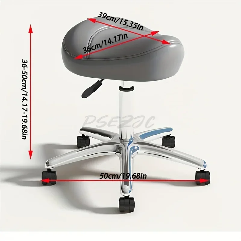 Nuova puleggia di sollevamento rotante per saloni di bellezza Parrucchiere Sedia da lavoro Parrucchiere Sgabello rotondo per salone di bellezza domestico