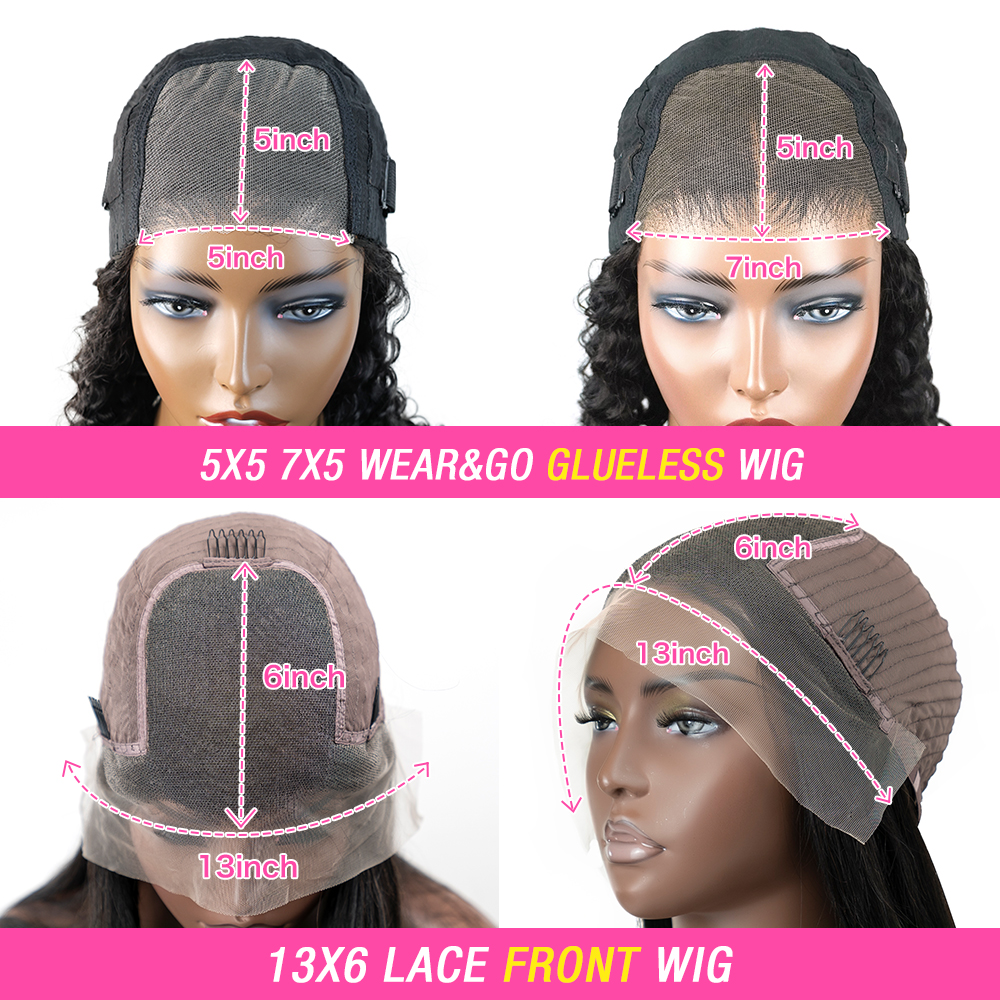 Kinky encaracolado perucas 13x6 hd peruca frontal do laço sem cola cabelo humano 4c afro encaracolado frente do laço perucas de cabelo humano 7x5 hd fechamento do laço perucas