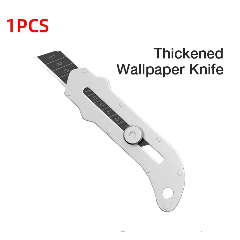 Stainless Steel Metal Art Knife Carving and Cutting Paper Wallpaper Knife all Steel Wallpaper Woodworking Blade