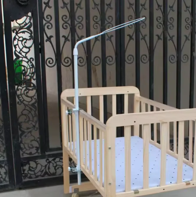 Universal Mosquito Crib Netting Holder Summer Baby Mosquito Net Stand Crib Netting Canopy Holder Removable Baby Bed Support Tent