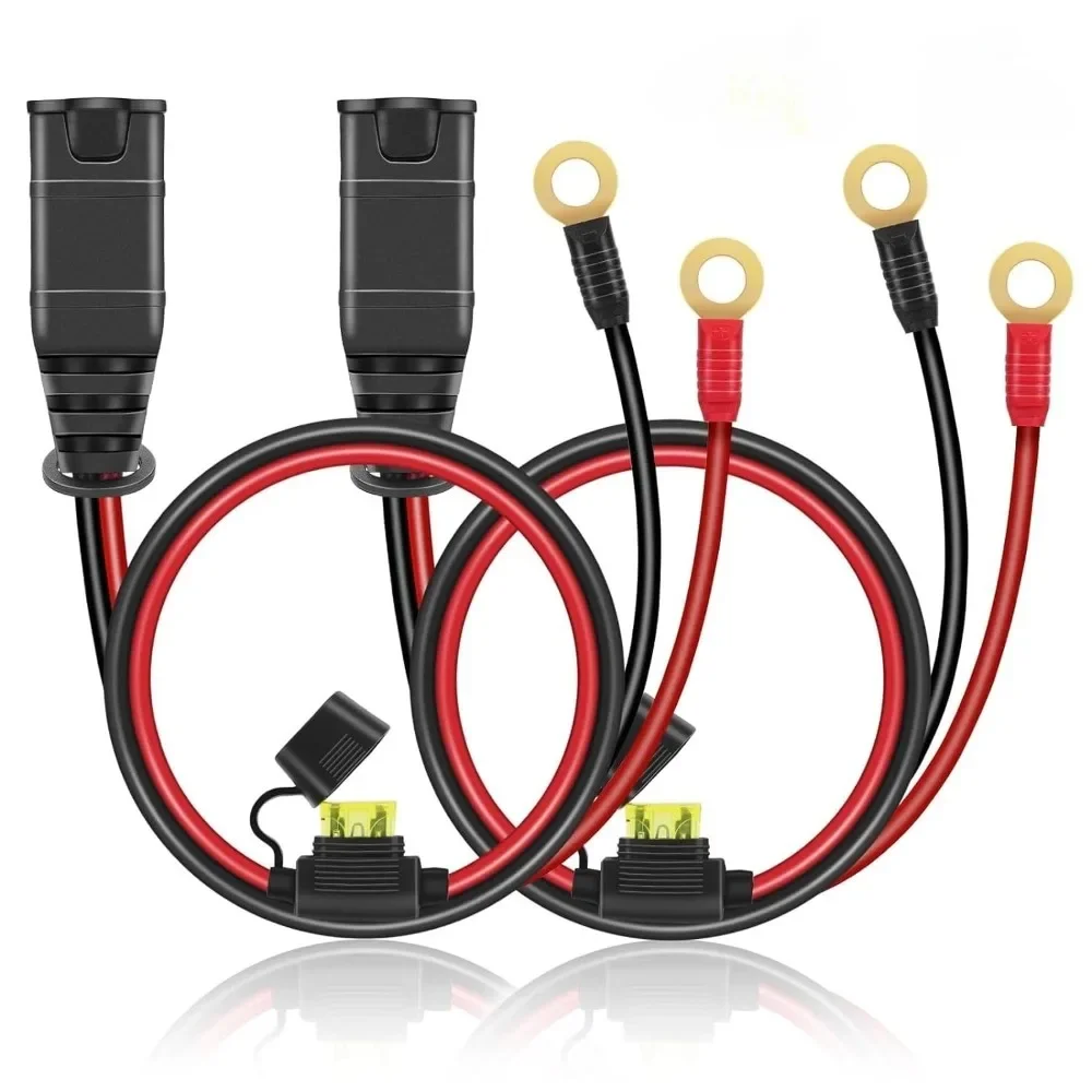 Paquete de 2 mazo de cables para baterías inteligentes NOCO GC002 x-connect de 6mm, Cable cargador lento, cables tiernos, Cable de arranque de batería
