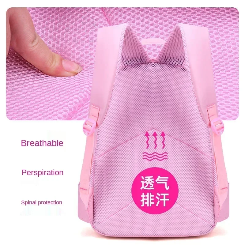 Mochila para niños, bolsa de almuerzo y estuche para lápices, bolso escolar con bonito gato para niños, mochila para niñas, estudiantes y adolescentes, mochila primaria impermeable