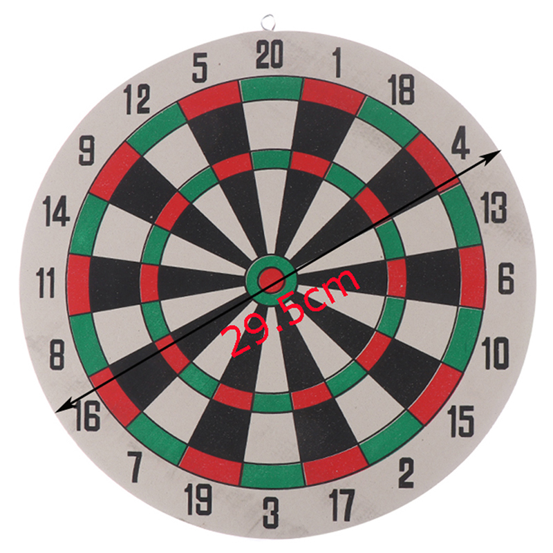 1 ชุด Dart Board ลูกดอกเกมชุดที่สมบูรณ์แบบสําหรับถ้ําเกมห้องเด็กตกแต่ง