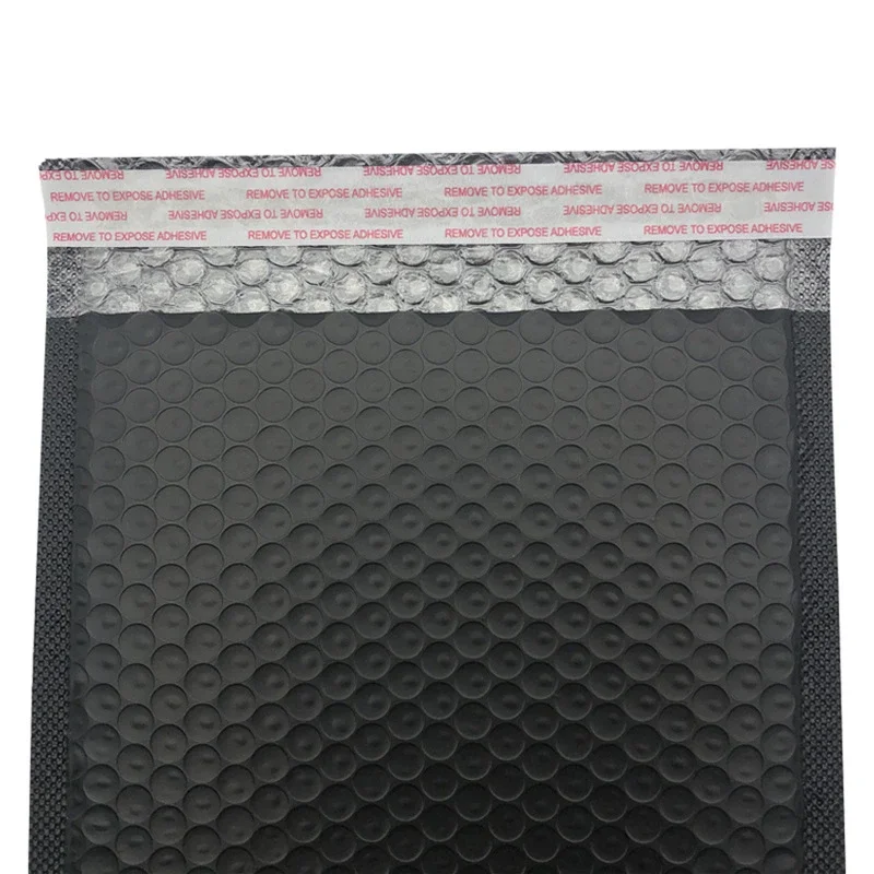 Espuma Preta Acolchoada Envelopes de Envio com Bolha, Self Seal Mailers, Mailing Bag, Pacotes Bag, 50 Pcs por Lote