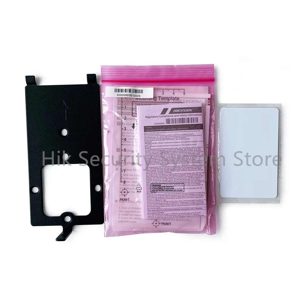 Hikvision DS-KV6133-WME1 WIFI IP Villa Door Station Vídeo Porteiro com Capa de Chuva Campainha Sem Fio