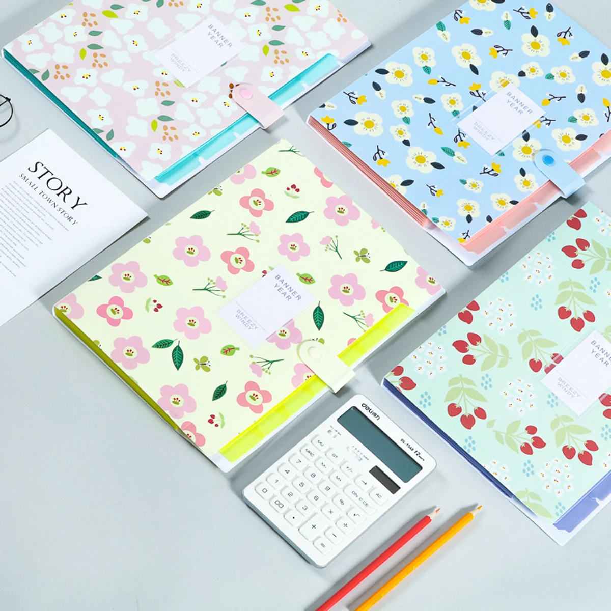 A4ファイルフォルダオーガナイザーペーパー、デスクドキュメントバッグ、ファイリング製品、オフィスアクセサリー、学用品用