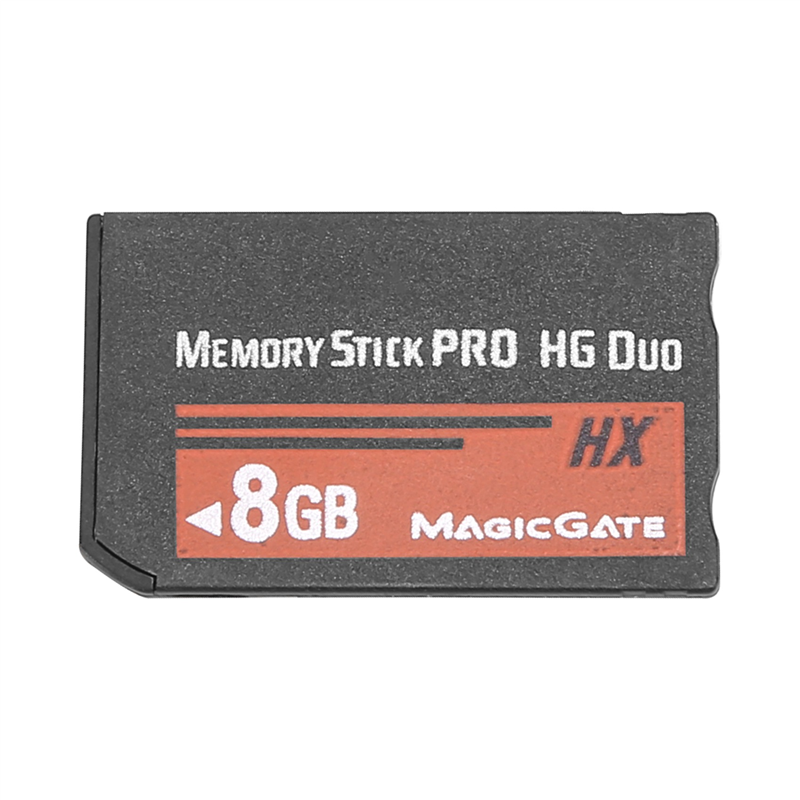 Mais novo cartão de memória MS Pro Duo HX de 8 GB para câmera Sony PSP Cybershot