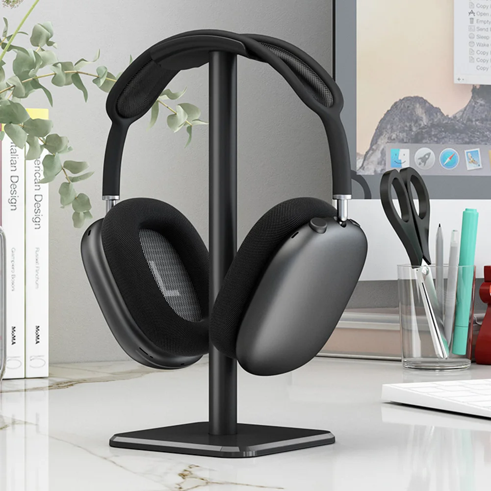 Headset Ständer Aluminium Legierung Kopfhörer Ständer Display Rack Platzsparende Desktop Organizer Vertikale Halterung Aufhänger