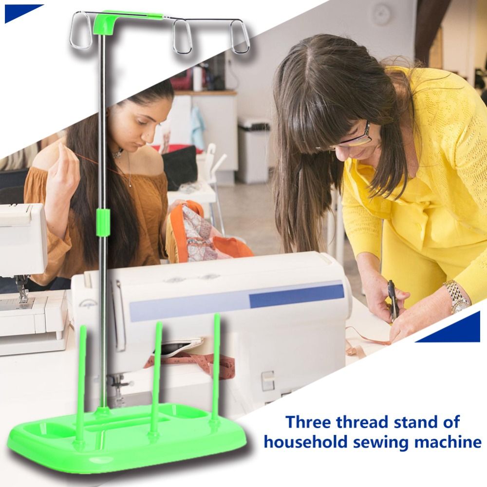 Machine Tools 3 Spool For Home Sewing Thread Holder Sewing Accessories Sewing Machine Thread Organizer Embroidery Wire Rack