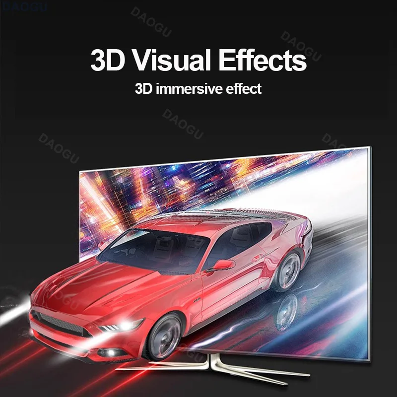 HDMI-совместимый кабель 48 Гбит/с, 8K, 60 Гц, 50 см, 1 м, 2 м, 3 м, 5 м, HDMI-совместимый кабель 2.1, 4K, 120 Гц, HDR, видеокабель с 3D-эффектом для ПК HDTV