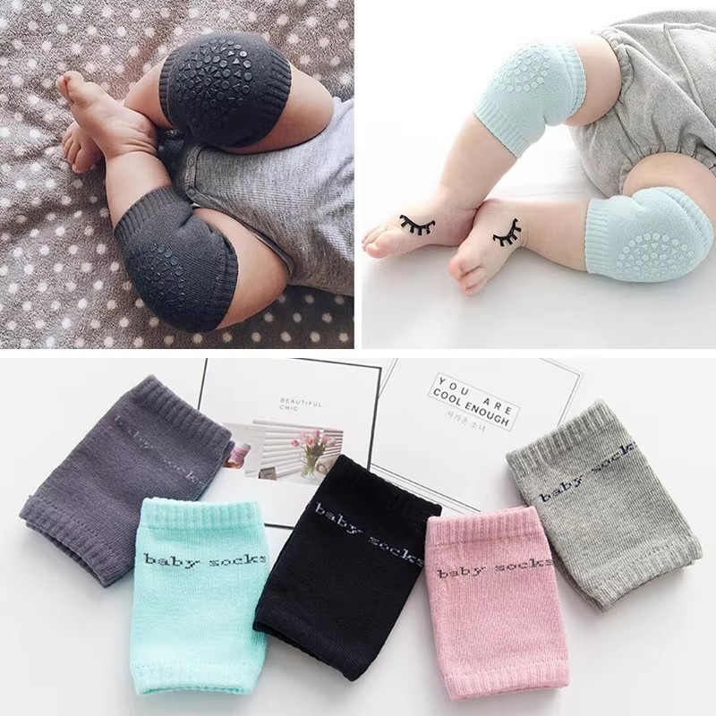 1-5 paires bébé genouillère enfants anti-dérapant ramper coussin nourrissons tout-petits protecteur sécurité genouillère jambière fille garçon accessoires