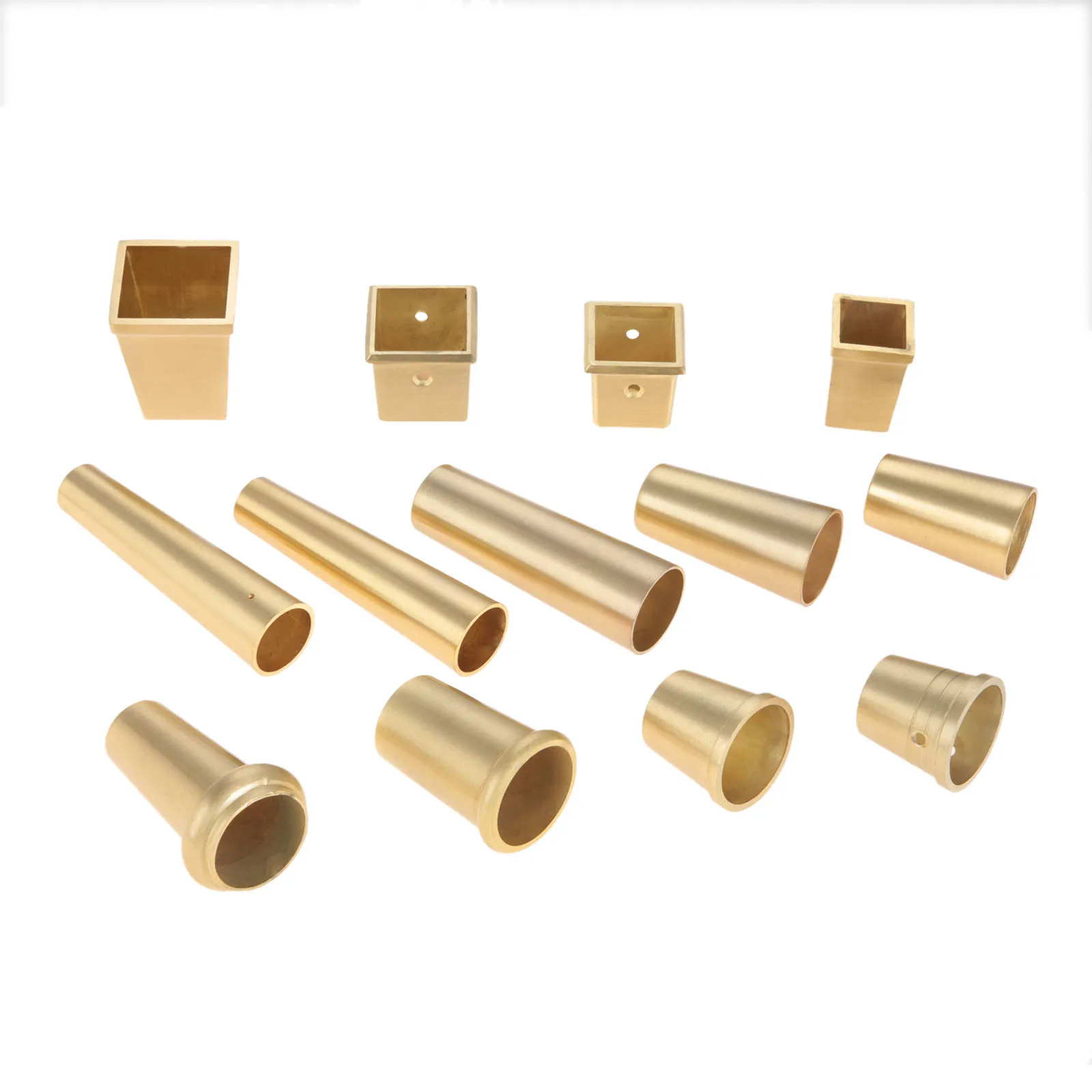 4 Đồ Chân Bao Chân Đồng Nguyên Khối Đầu ChảI Bằng Đồng Bàn Ghế Xi Lanh/Nón Nắp Bảo Vệ An Toàn Dưới an Toàn Miếng Lót Trang Trí