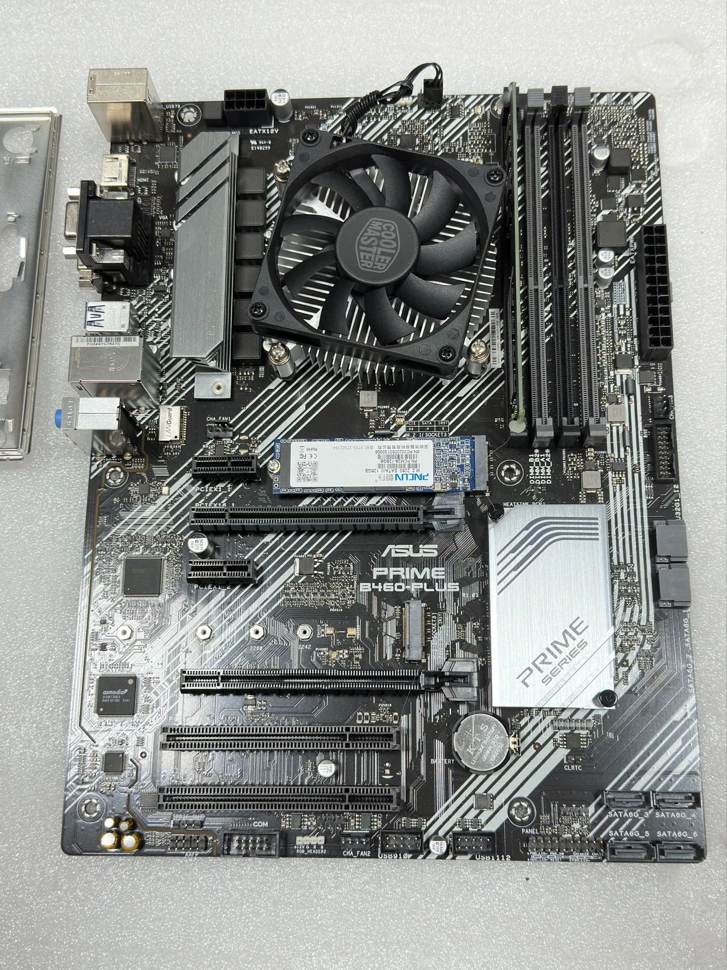 Известный бренд — большая материнская плата Prime B460-Plus (тест и отправлено)
