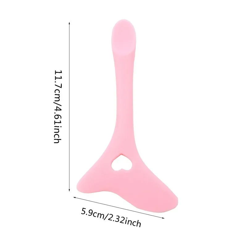 Venta al por mayor, plantilla de delineador de ojos multifuncional, puntas de ala, ayuda para delineador de ojos de silicona, lápiz labial de dibujo, ayuda para usar, herramientas de maquillaje reutilizables
