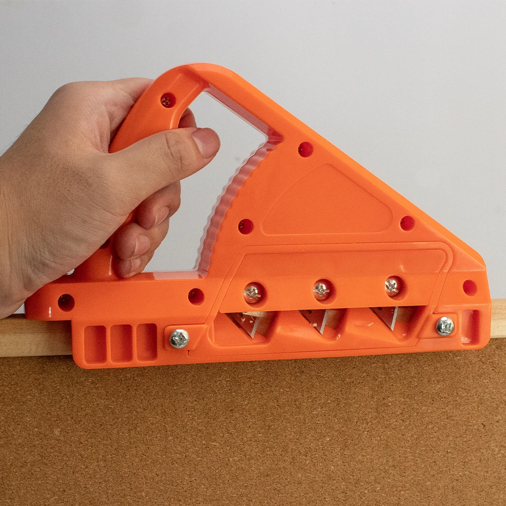 石膏ボードクイックカッター、45度の正確な乾式壁エッジ面取り用石膏ボードハンドプレーン ° /60 °   木工用トリマー ハンドツール