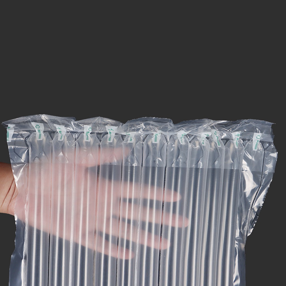 Bolsas de embalaje de envoltura de columna de aire para sobres de burbujas gruesas, rollo de burbujas para inflar aire, cosméticos, embalaje para pequeñas empresas frágiles