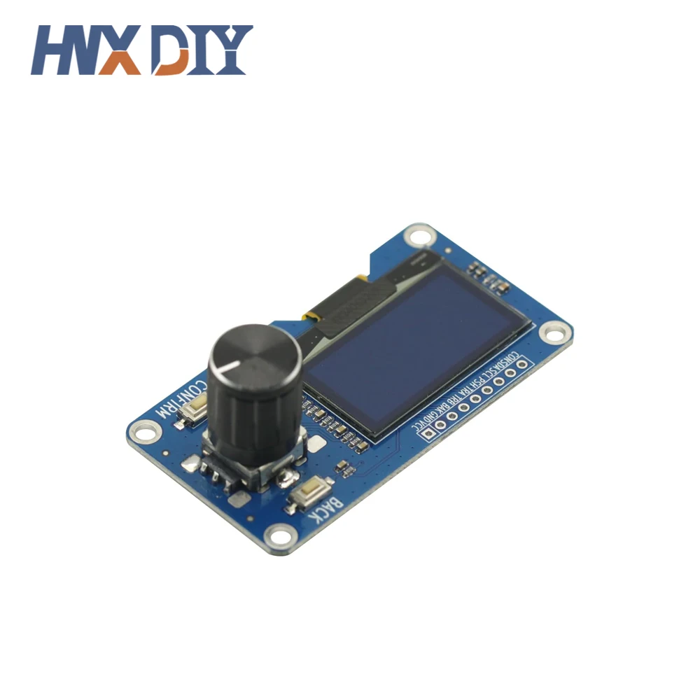 1-10pcs 1.3-inch OLED Display Module White/Blue Button EC11 Rotary Encoder IIC Interface LCD Screen