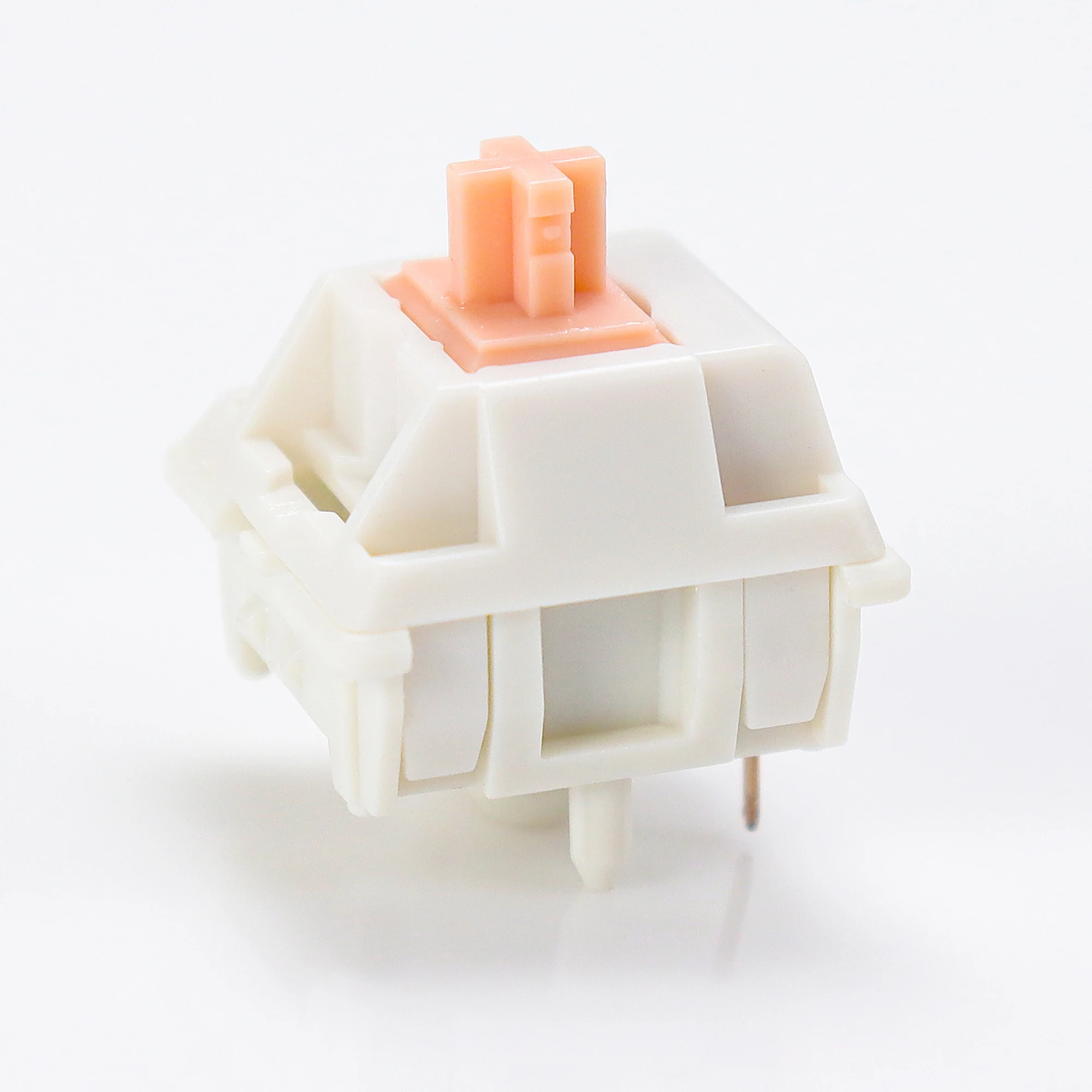 Interruptor táctil Holy Panda 55g 62g 67g POM interruptores cremosos Teclado mecánico para juegos personalizado DIY 5 pines interruptor Cherry MX intercambiable en caliente