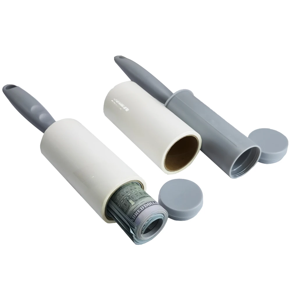 ส่วนตัวกล่องอเนกประสงค์ Lint Roller Secret Diversion ปลอดภัยเงินเครื่องประดับกล่องเก็บของ ABS พื้นที่ความปลอดภัยในบ้าน Stash สามารถ